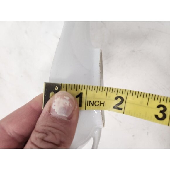 Vintage Interco Chicago Japan Pink Rose Porcelain Ash Tray Limited Edition White - Picture 11 of 11